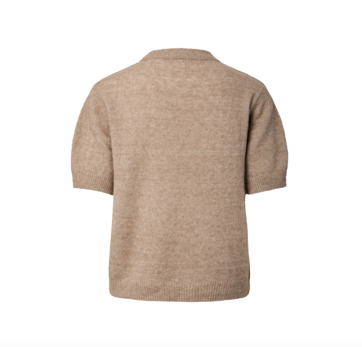 YASJOHI SS Wool BLend Pullover Taupe Gray