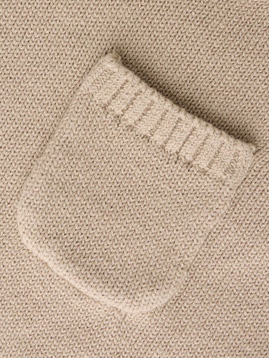 Fogon Ls Knit Oxford Tan