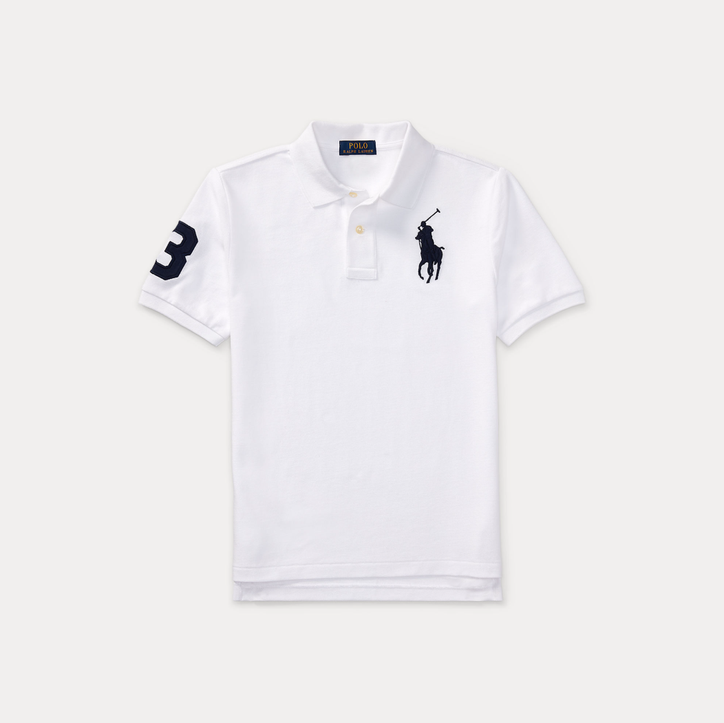 Slim Fit Cotton Mesh White