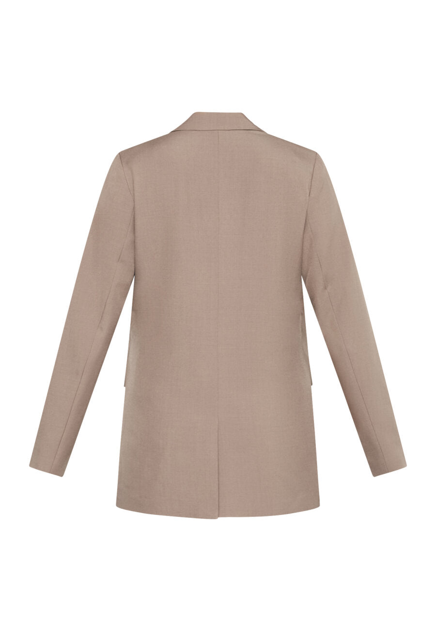 Viksa Blazer Dark Sand Melange
