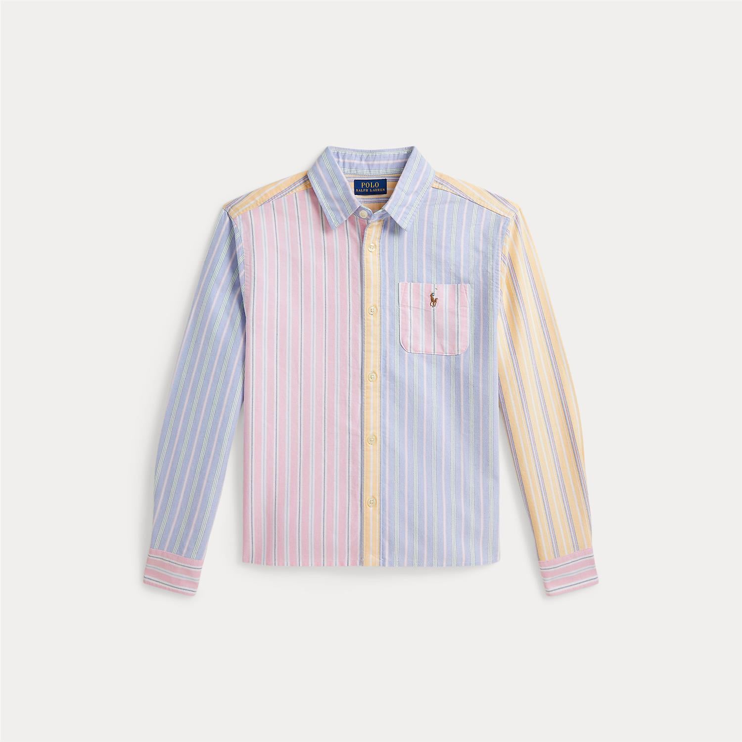 Classic Oxford Sport Shirt Multi Stripe