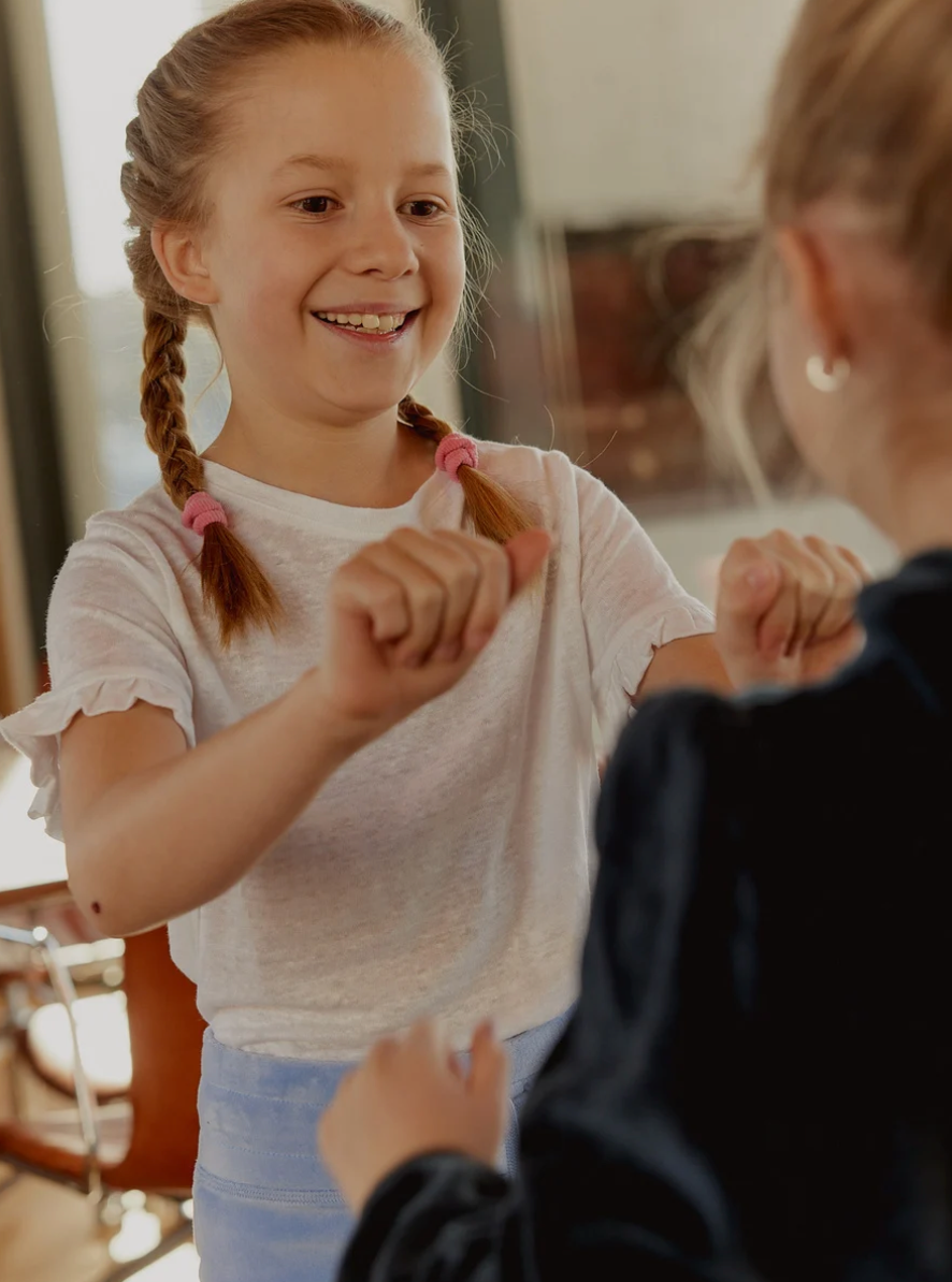 Lara Linen Tee White