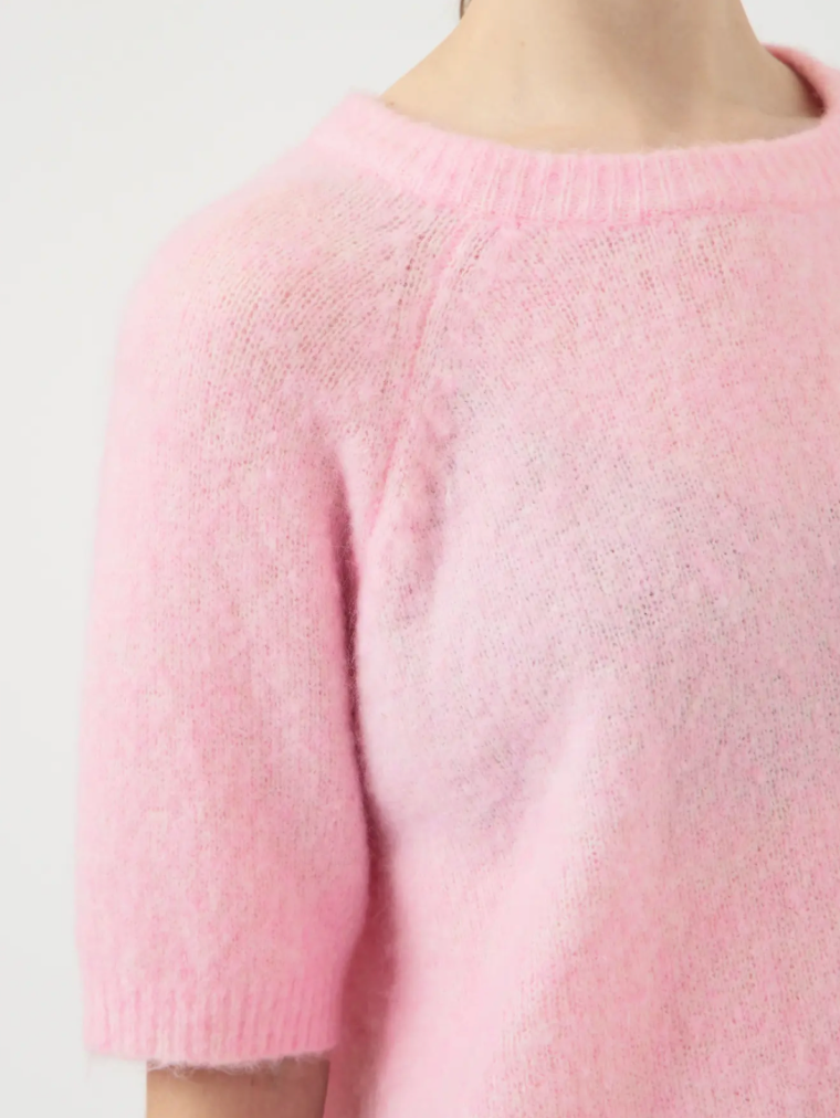Yasenya SS Knit Pullover Pink Lady