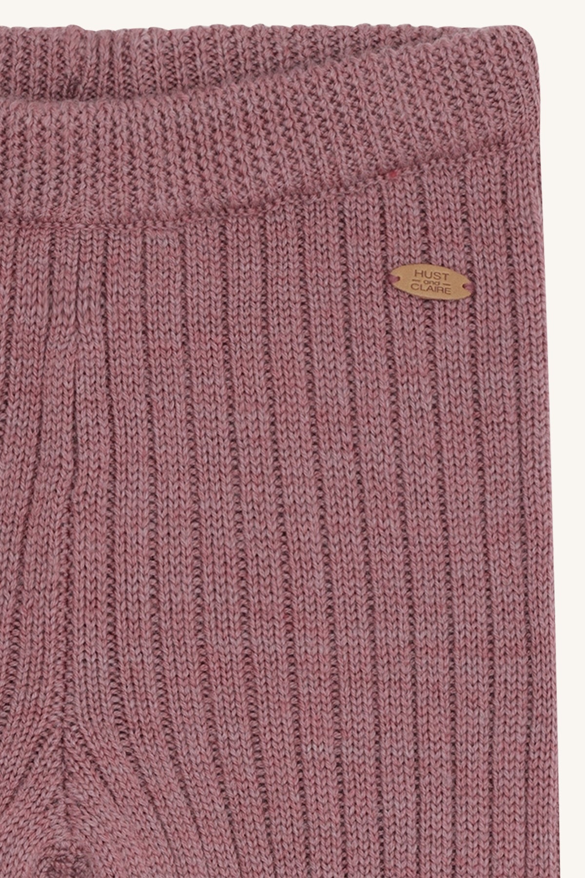 Lui Wool Rib Pale Mauve