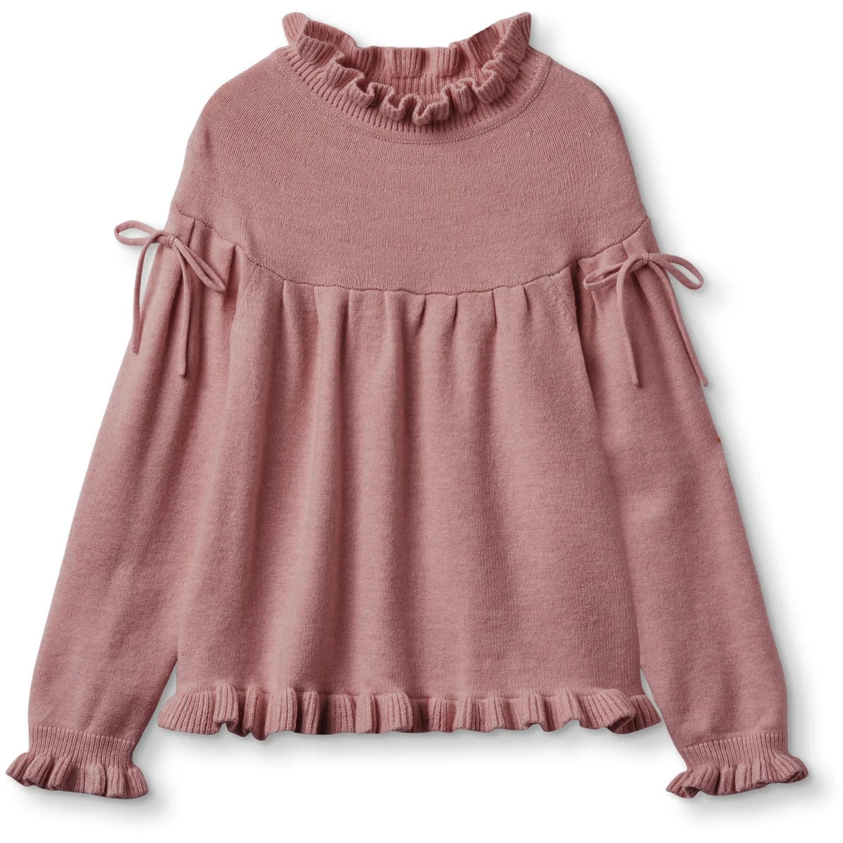 Kino Langermet Knit Blouse Ash Rose