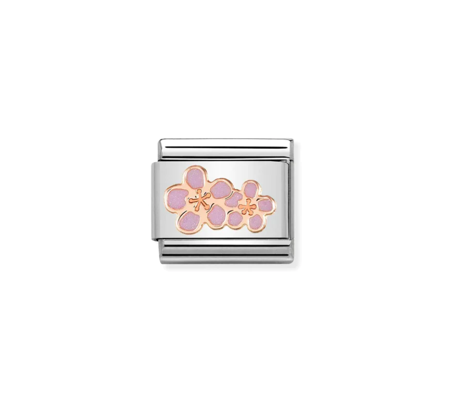Gold Peach Flowers