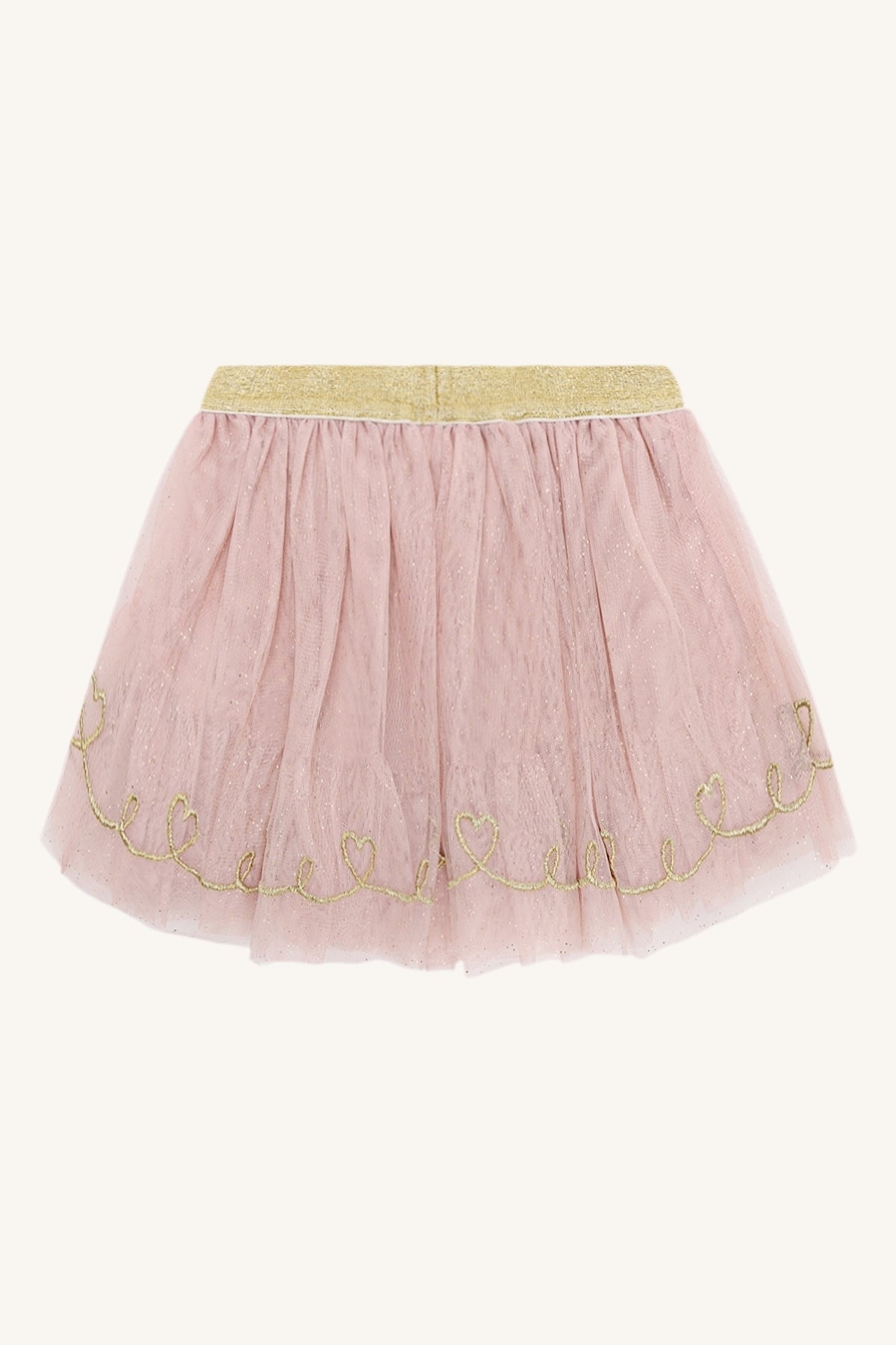 Ninna Tulle Skjørt Dusty Rose