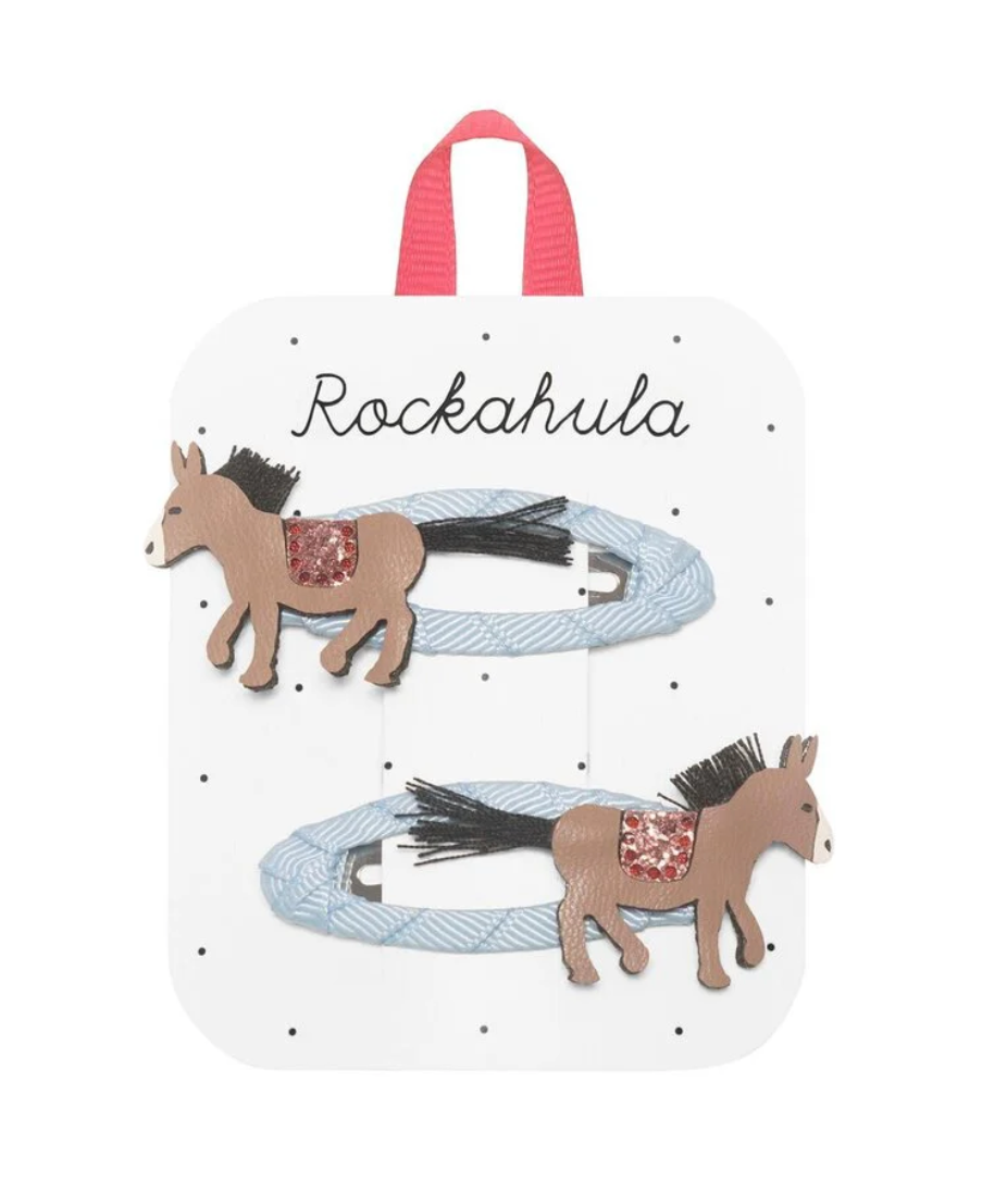 Donkey Derby Clips Brown