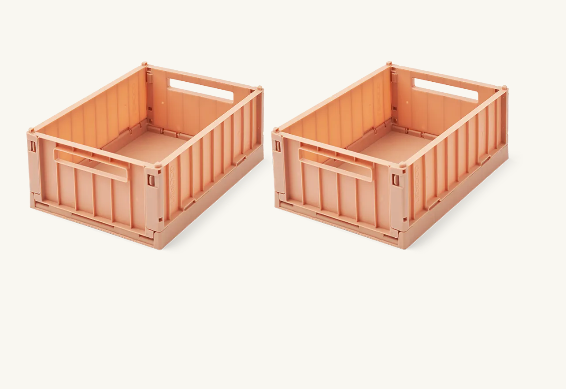 Weston Storage Box S 2-Pack Toscany Rose