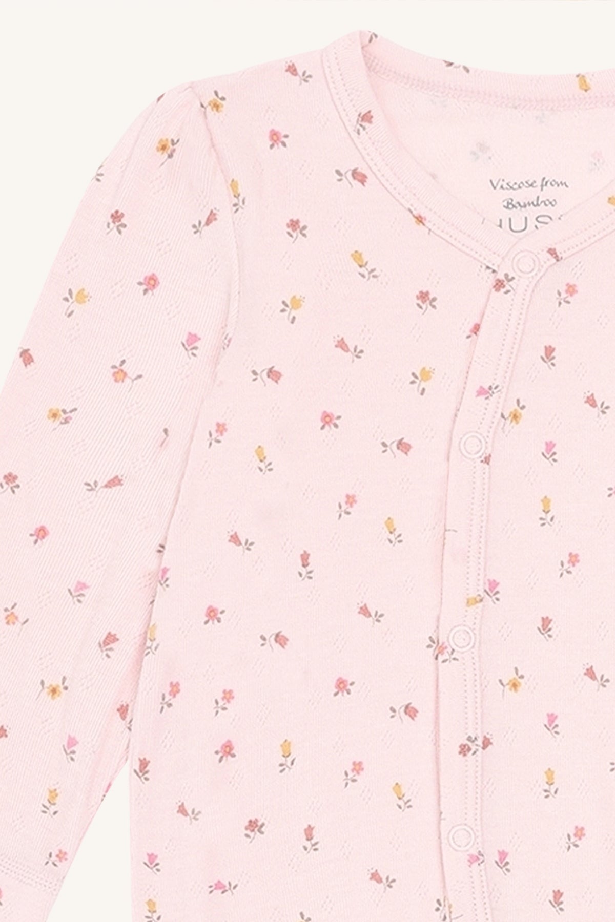 Mulle Nattdrakt Vintage Chalk Pink