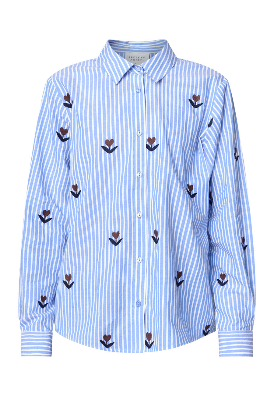Ibisa Shirt Blue Stripes