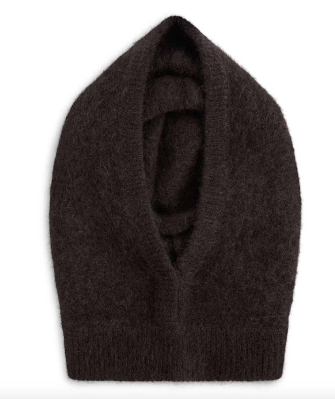 Kajsa Chunky Balaclava Dark Brown