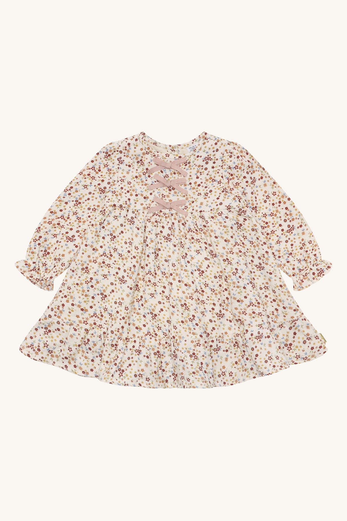 Karoline AOP Little Small French Oak Kjole