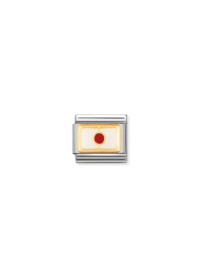 Japan Flag Gold