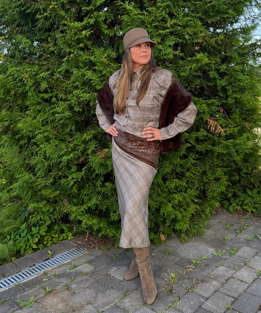 Iben Hatt med Brem Nutmeg