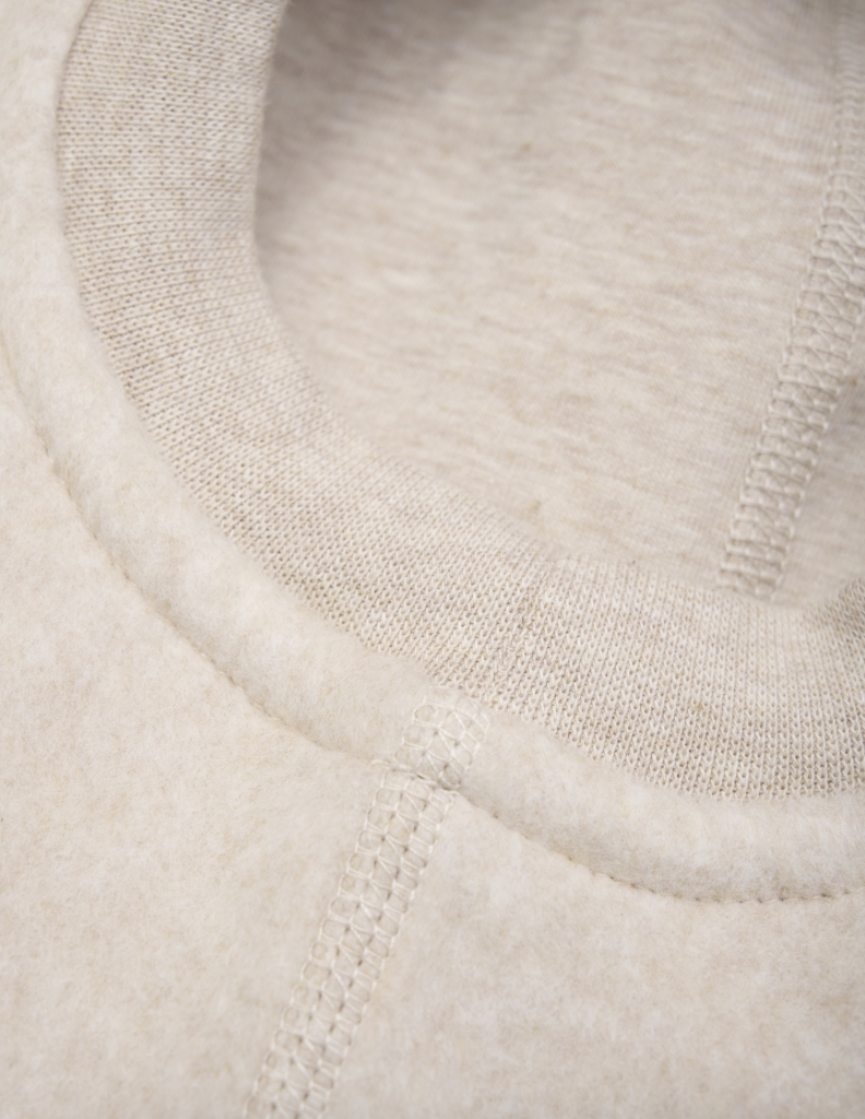 Balaclava Fleece Solid Cloud Camel Melange