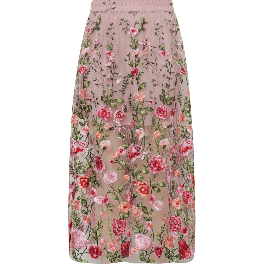 Fuschia Skirt Rose Red