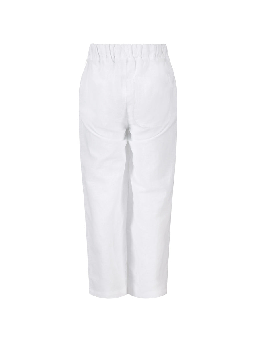 Nicolai Linen Pants White