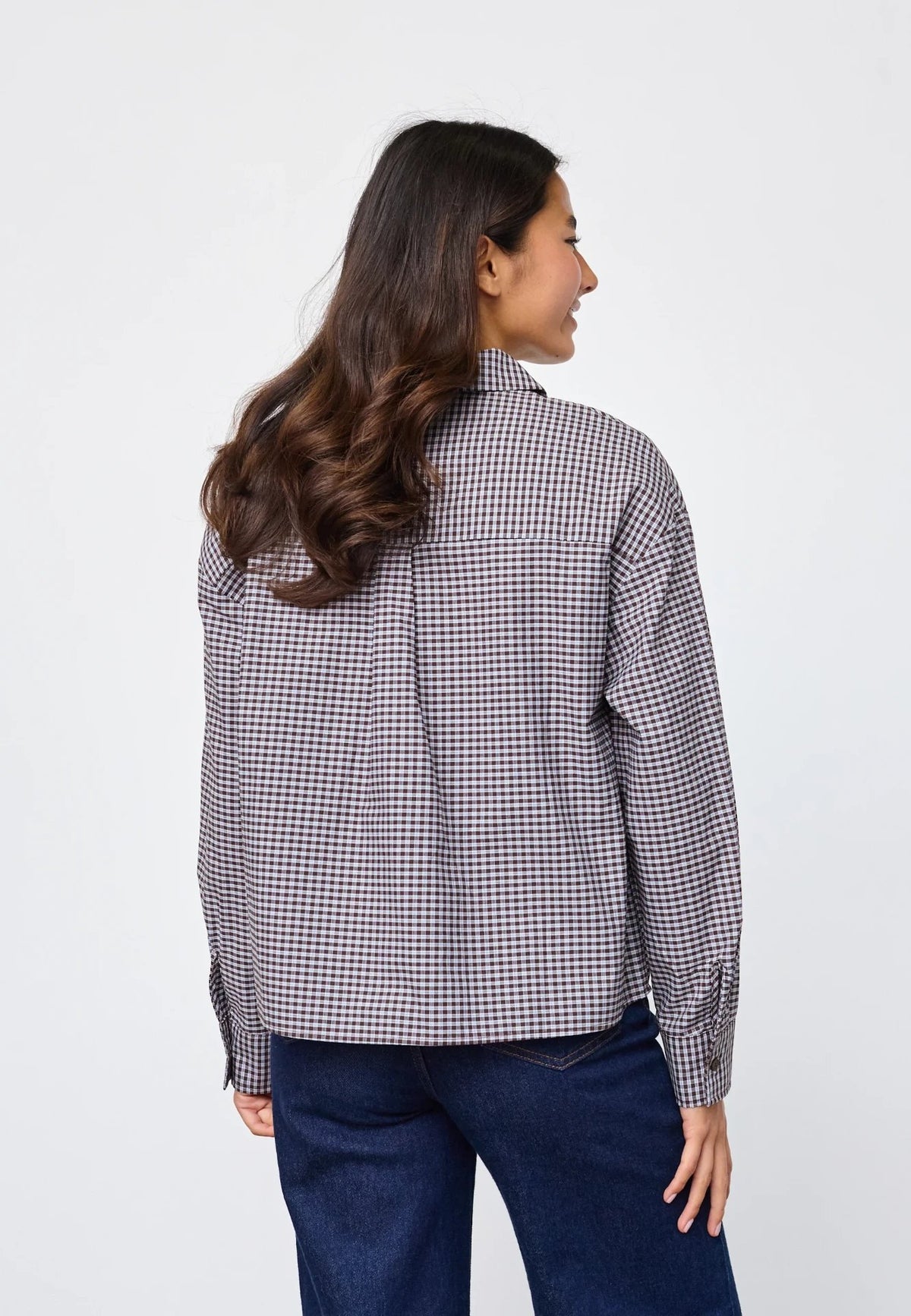 Victor Shirt Brown Check