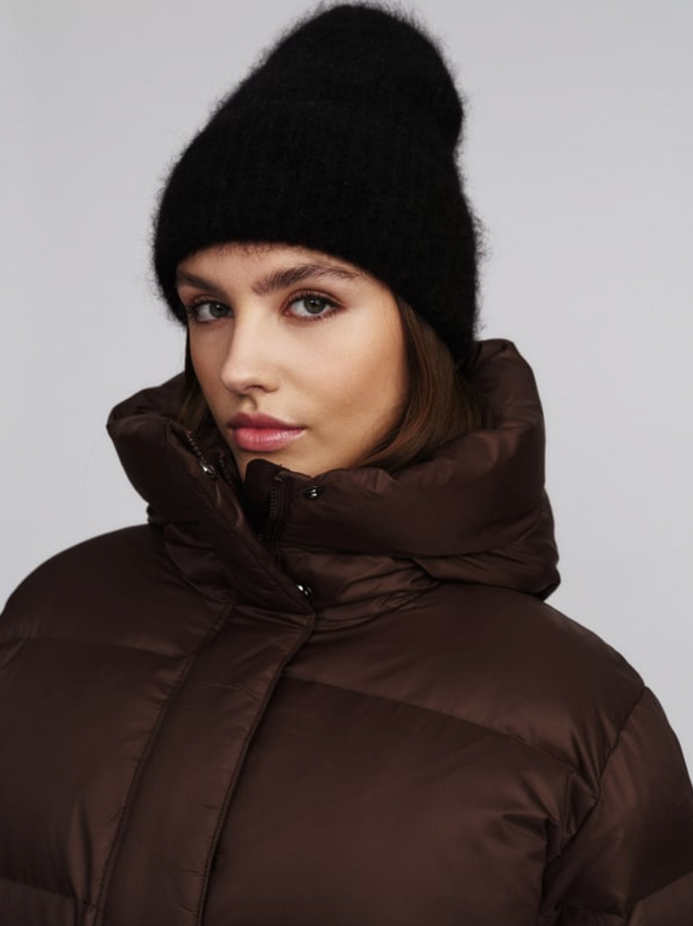 Maili Down Jacket Dark Brown