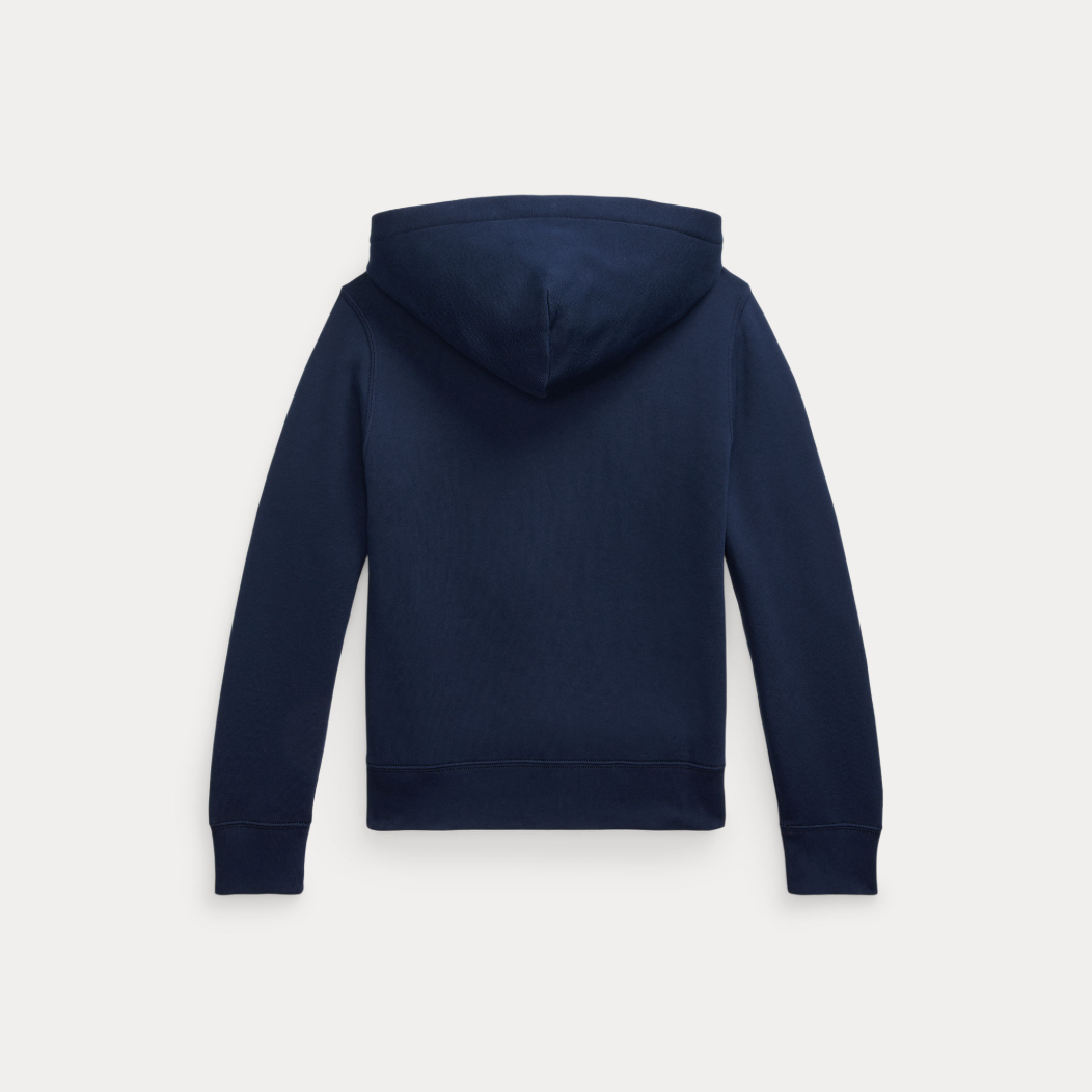Fleece Hoodie Refined Navy