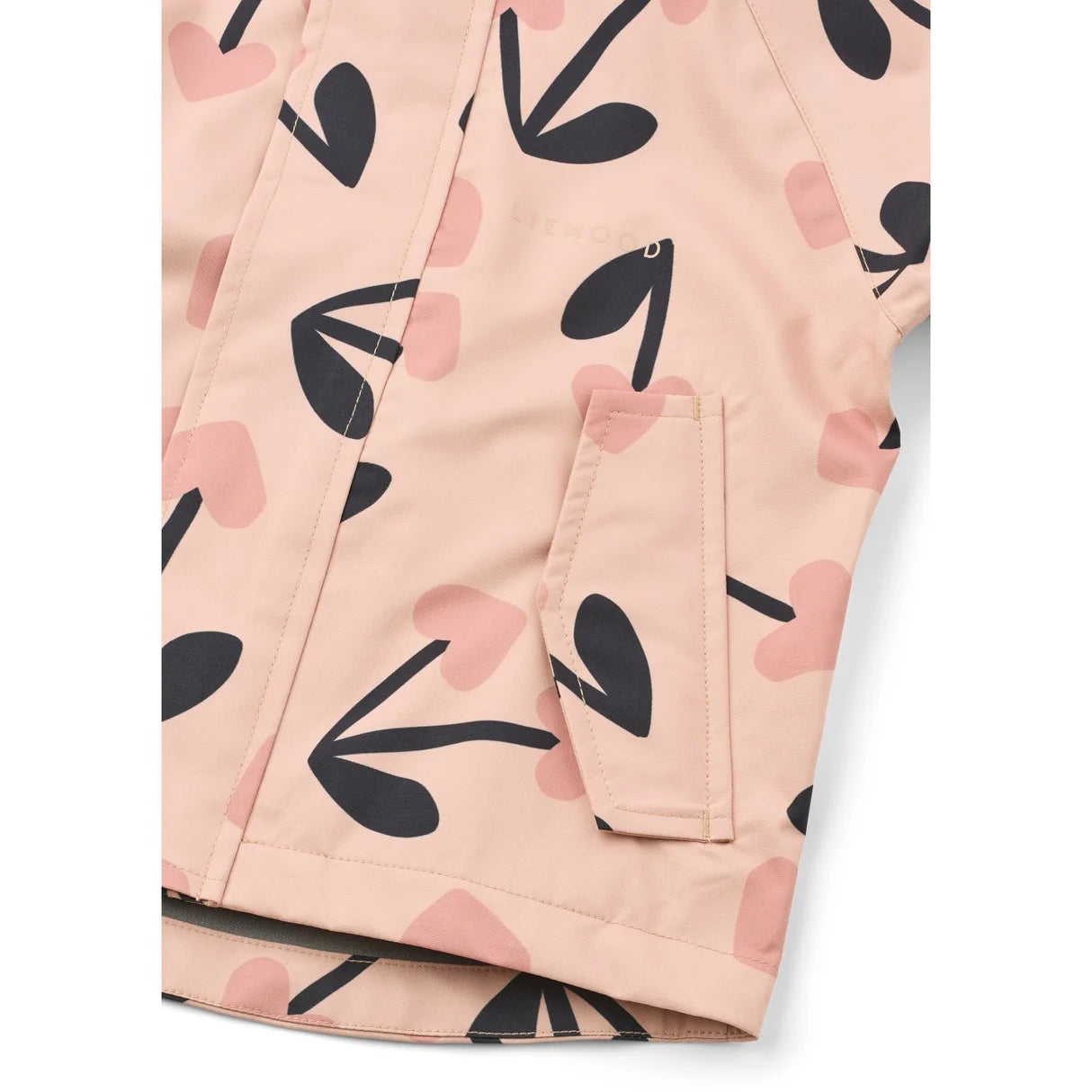 Manu Rainwear Set Mega Cherry Heart/Rosey Mix