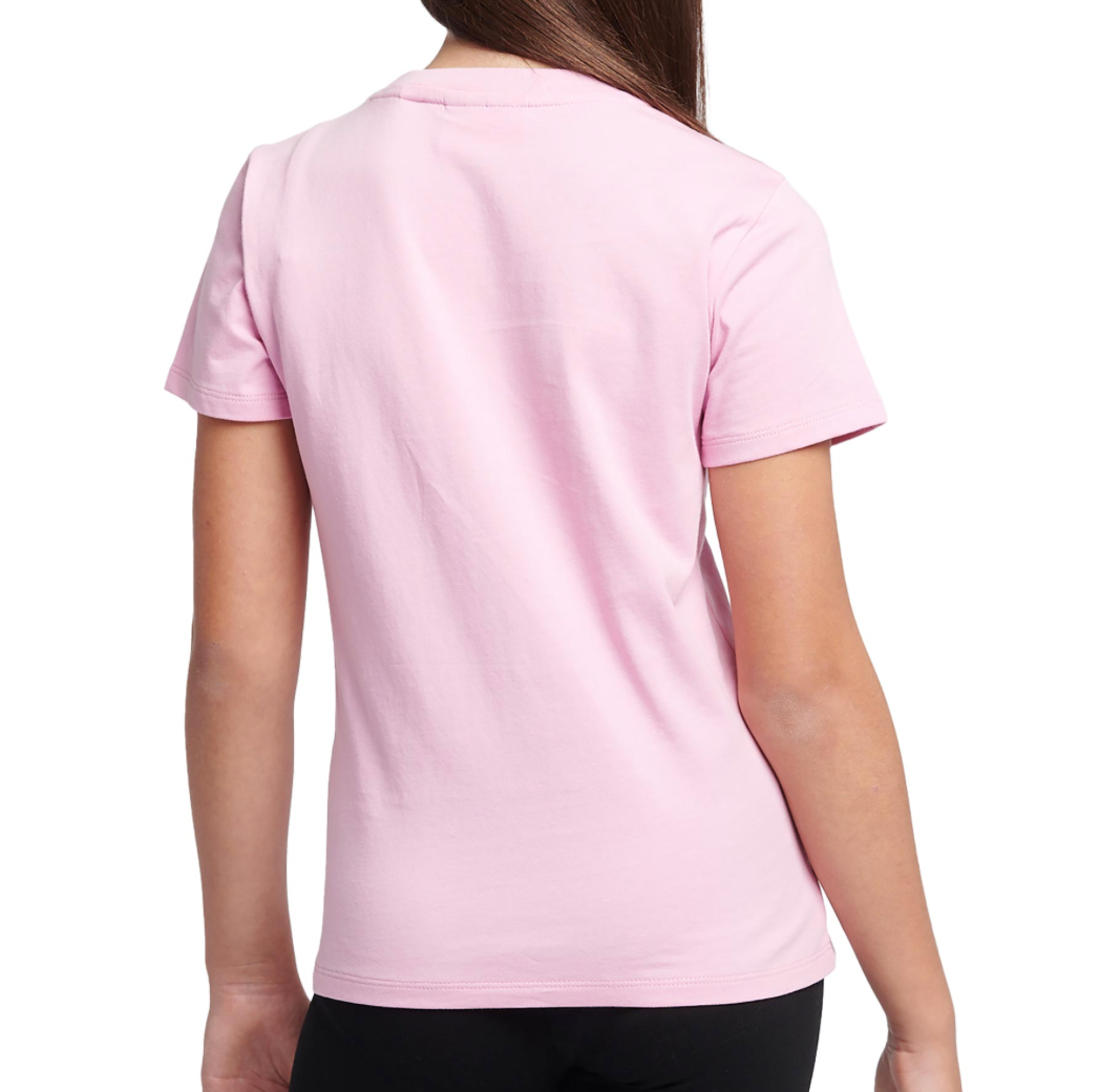 Diamante Fitted Tee Pinky Lilac Chiffon