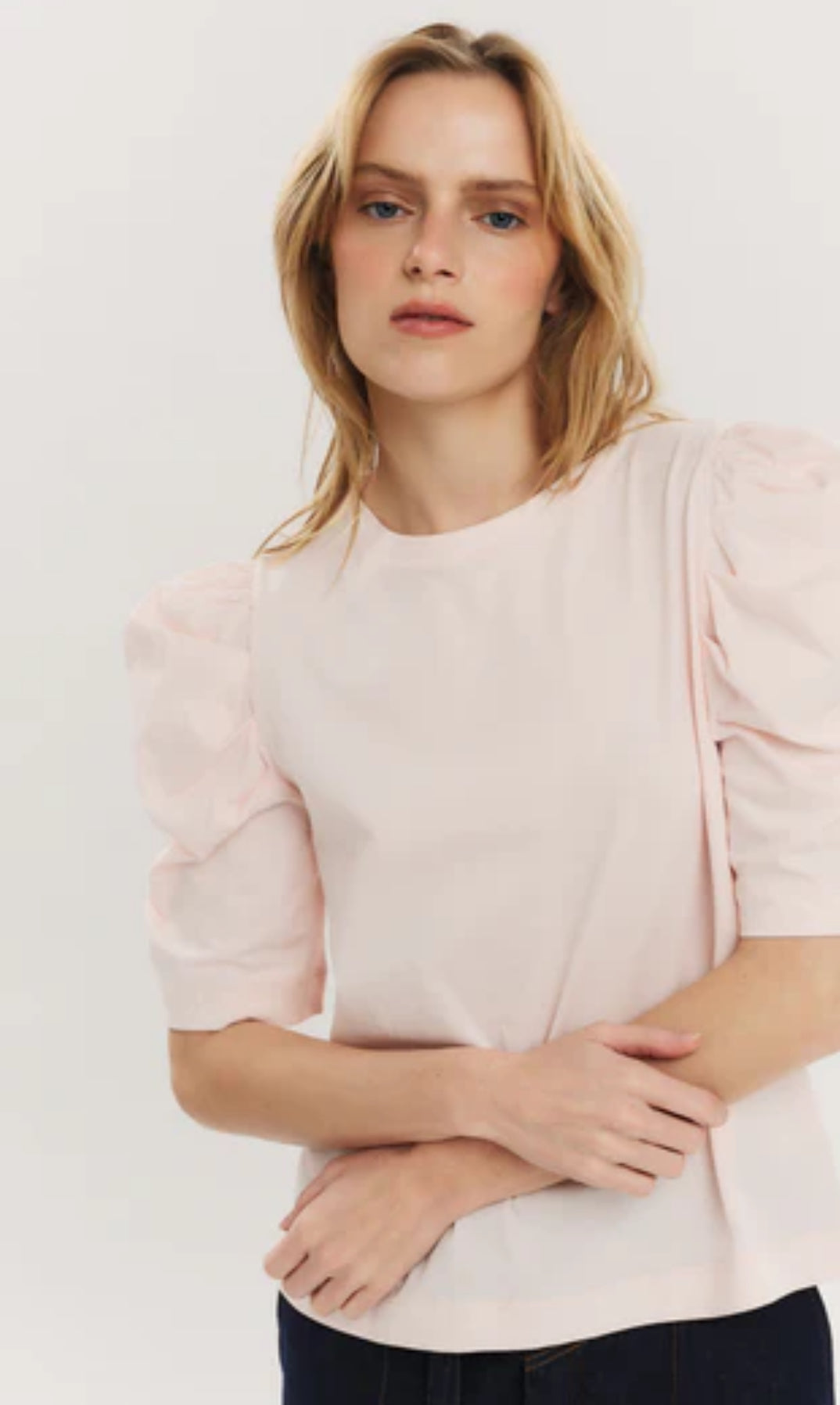 Empire Tee Soft Pink