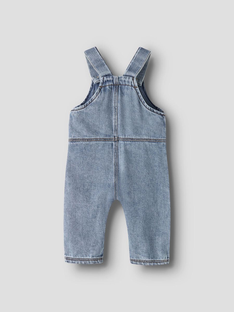 Karole Loose Dnm Overall 2433-CJ Medium Blue Denim