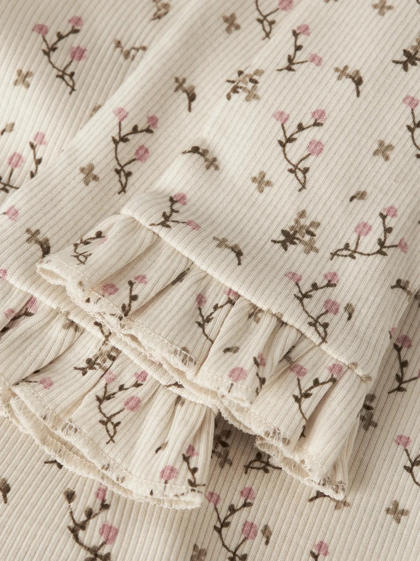 Lago Mer Slim Leggings Turtledove/Rose Flower