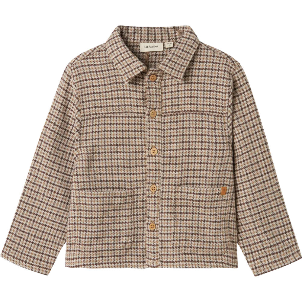Tevin Nreg Shirt Jacket Petrified Oak