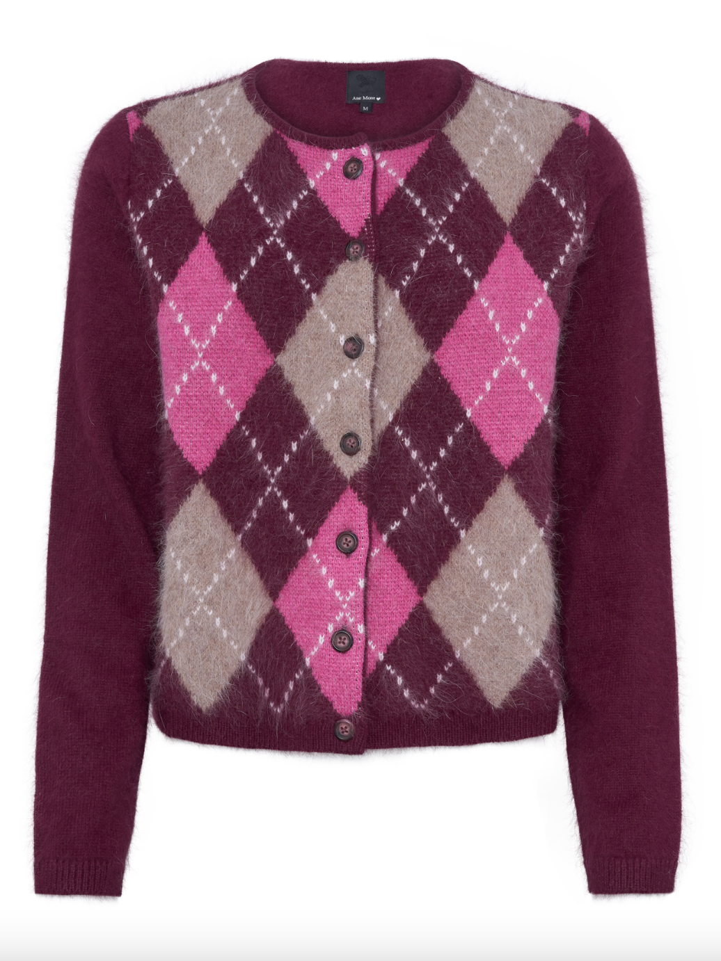 Heaven Cardigan Wine Red