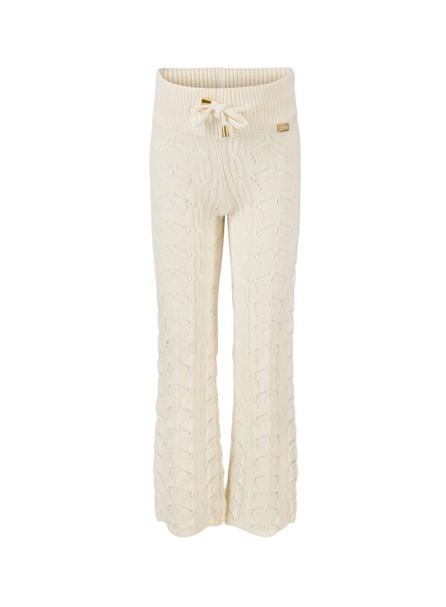 Alix Crochet Pants Cream