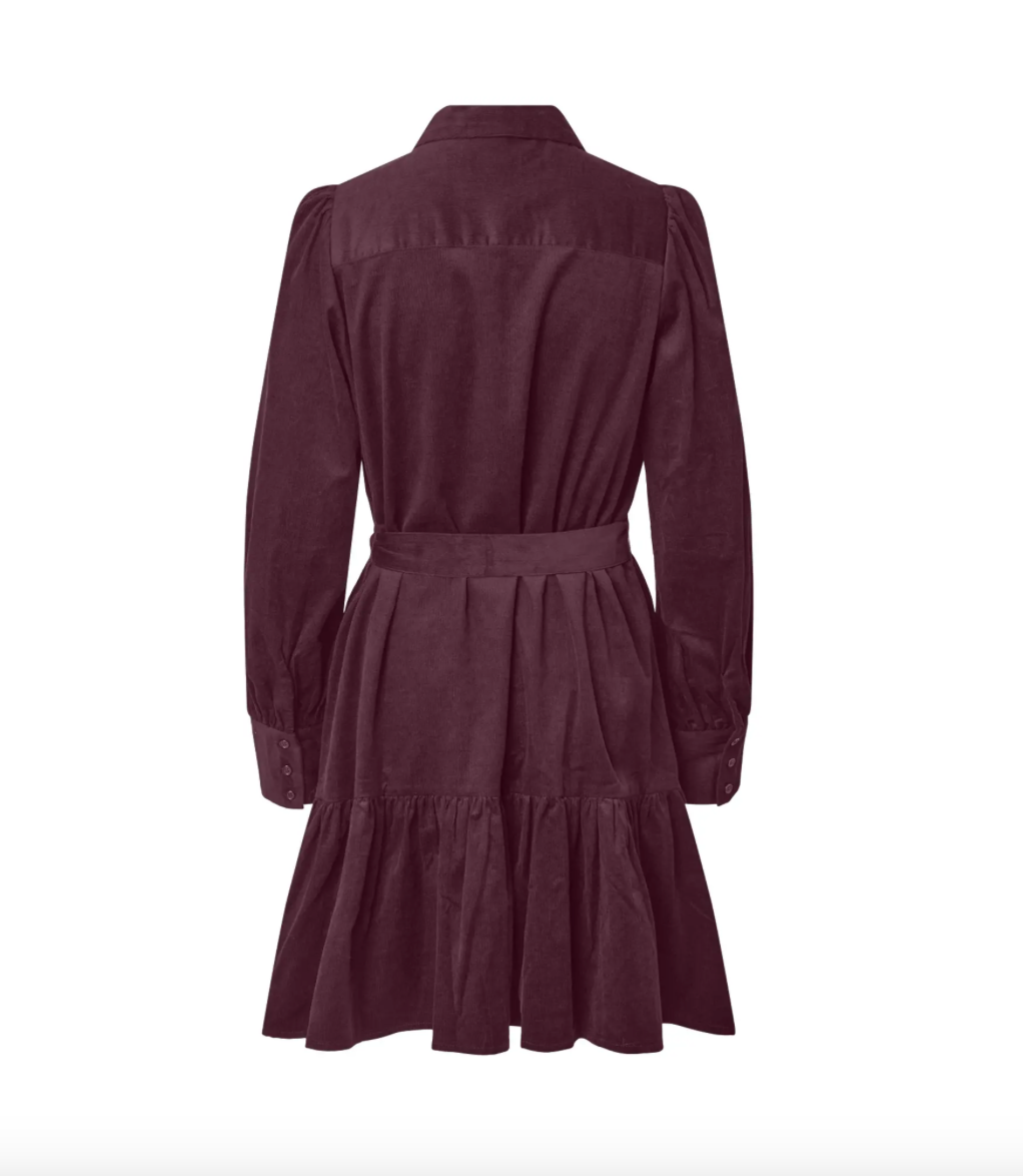 YASCORA Shirt Dress Fig