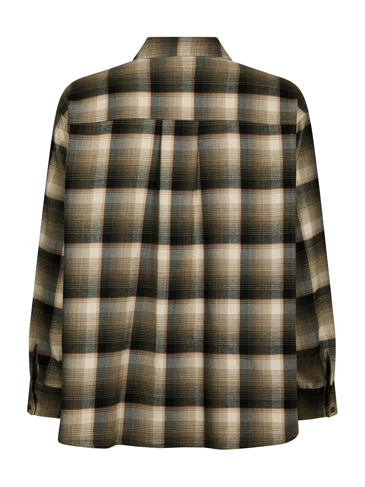 Dalma Flannel Check Shirt Army