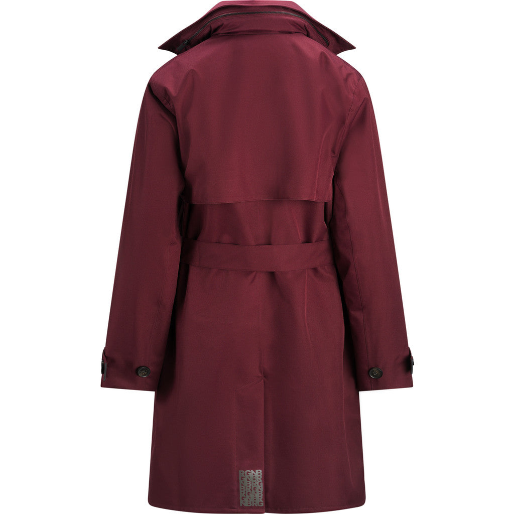 Yr'en Coat Wine Red