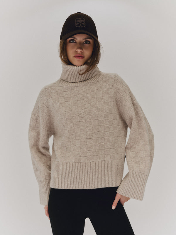 Karine Merino Sweater Beige