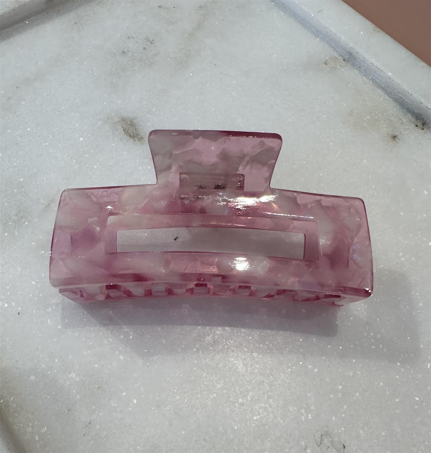 Firkantet Extra Stor Klype Rosa Turtle