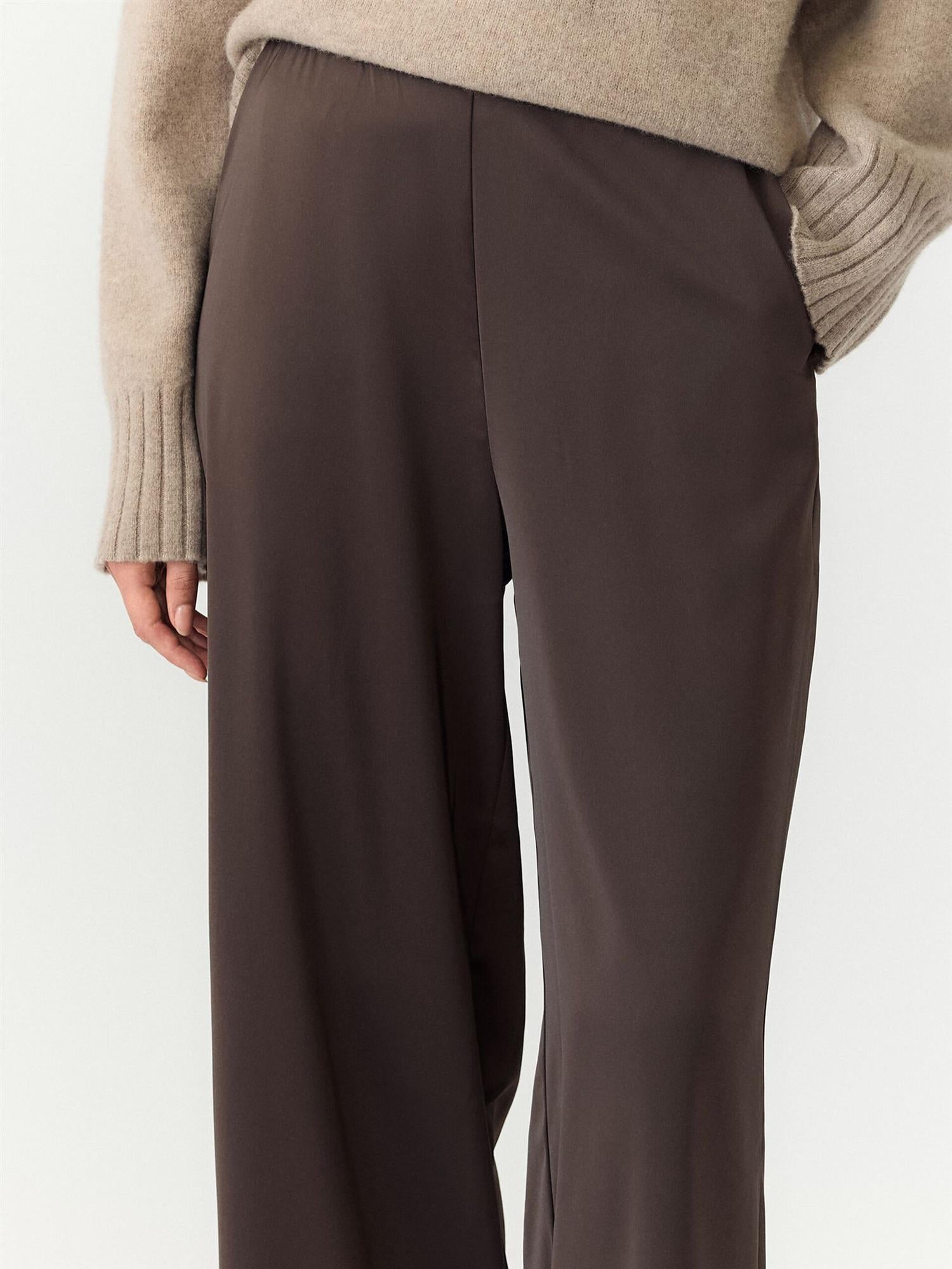 YASPELLA Wide Chocolate Brown