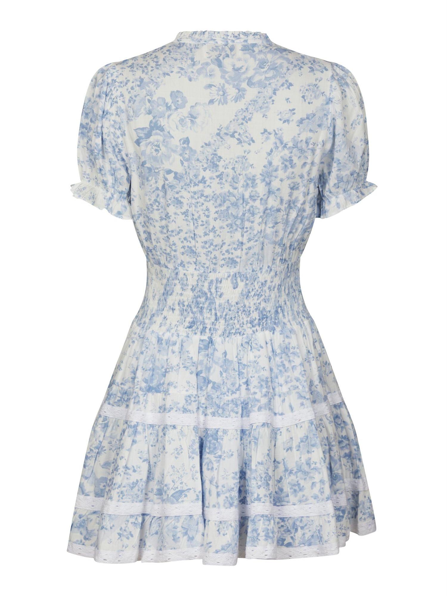Constance Porcelain Dress Light Blue