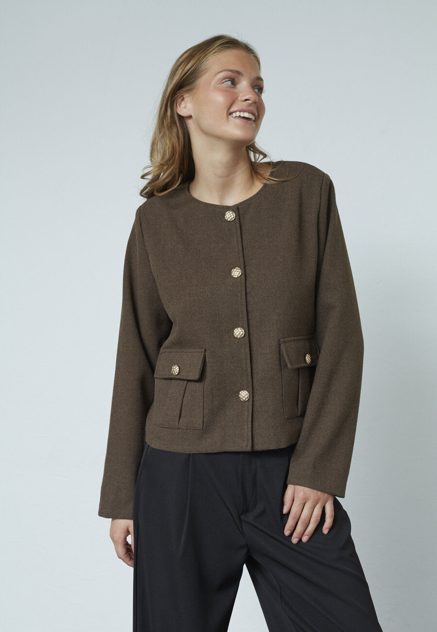 Giko Jacket Dark Chocolate
