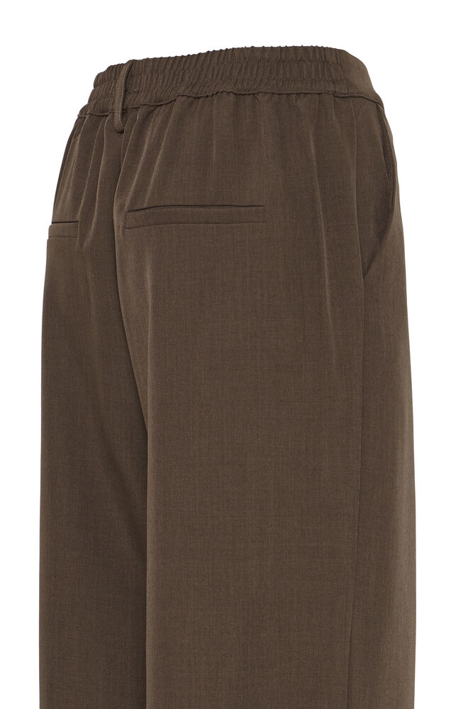 Fava Wide Pant Slate Black Melange Brown
