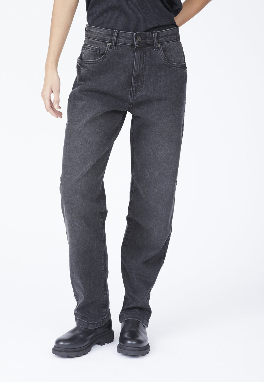 Odi Straight Jeans Grey Wash