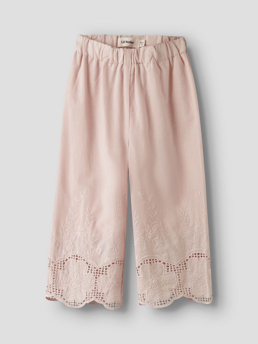 Dayna Wide Ancle Pant Peach Whip