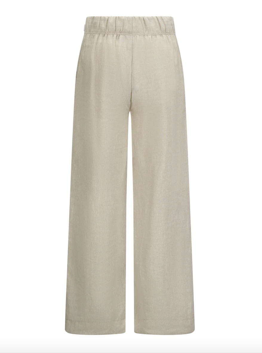 Immi Linen Pants Beige Melange