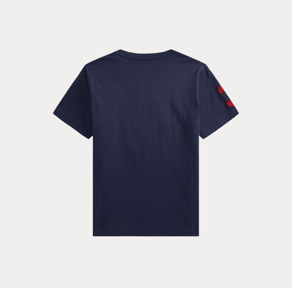 T-skjorte Kortermet Refined Navy