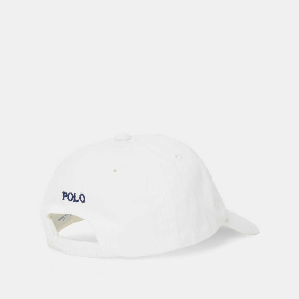 Cotton Chino Ball Cap White