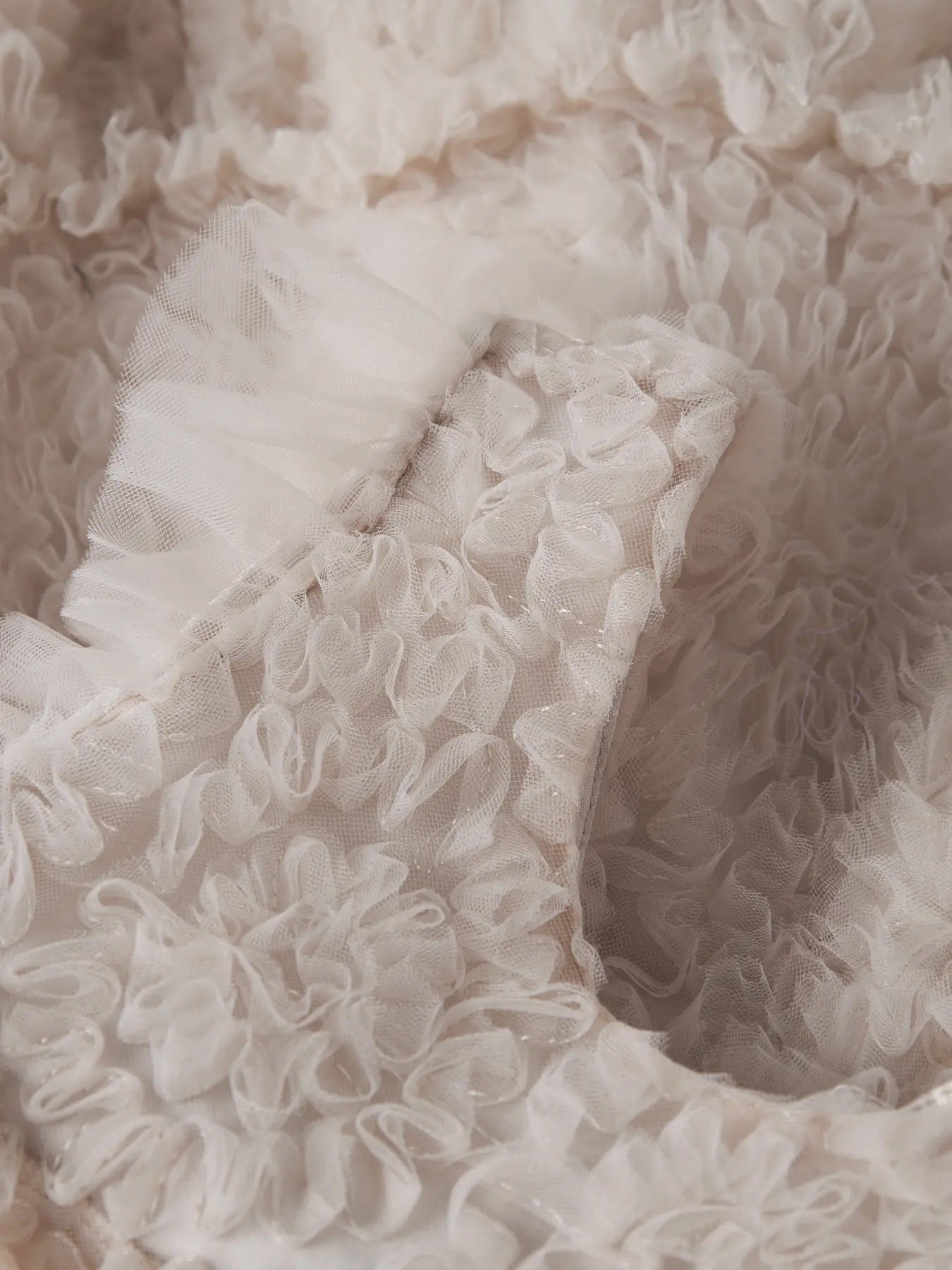 Fauna Capsl Tulle Dress Pumice Stone