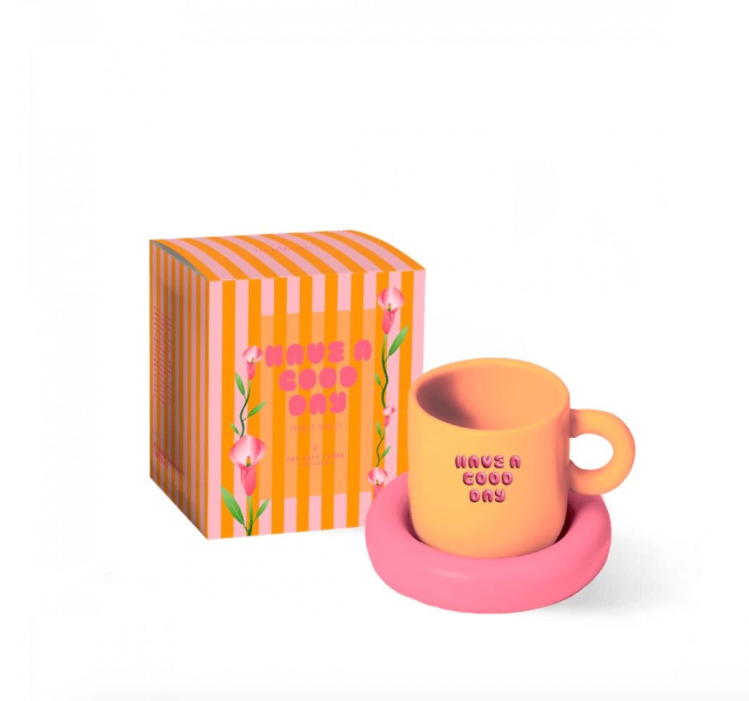 Mug & Saucer - Have a good day