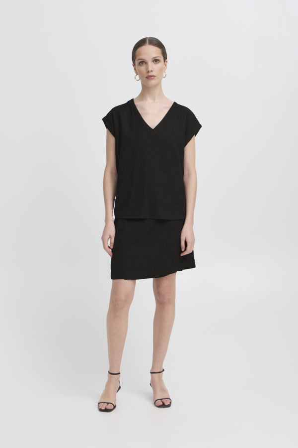 Linno Tee Black